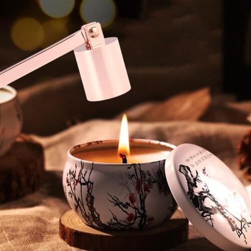 Candle Extinguishers Straight Candle Extinguisher Candle Snuffer Wick Snuffer Stainless Steel Candle Accessories for Tea Light J