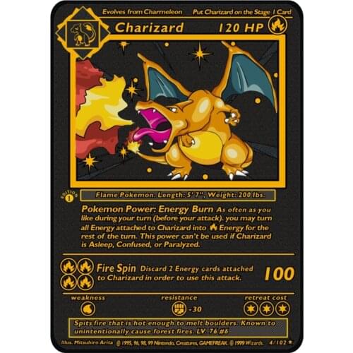 Pokemon new metal Kapi Kachu GX and other interactive trading help send children Christmas Gift Game Cards