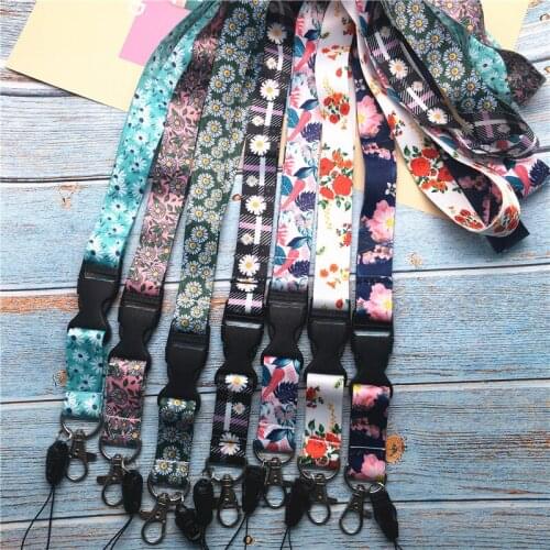 Neck Strap Lanyard for Key Bags Cameras ID Card Badge Holder Cell Phone Straps keychain sling Hanging Rope neckband