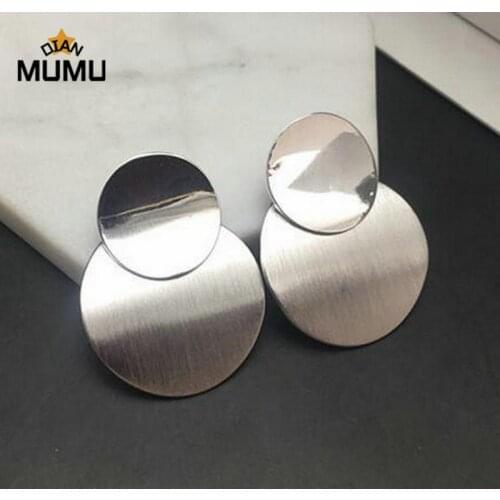 2021 Trend Korean Style Romantic Dangle Earrings Set Cute Womens Geometric Stud Earrings Punk Jewellery Party Unusual Earrings