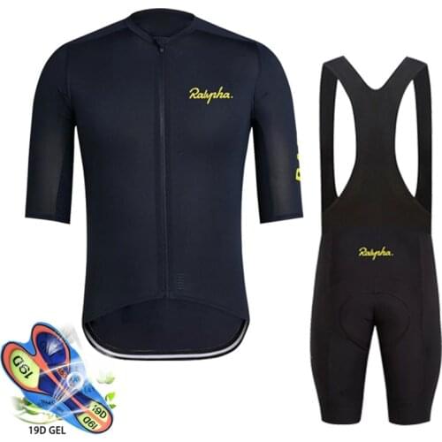 2020 Summer Cycling Jersey Set MTB Maillot Ciclismo Road Bicycle Clothing Breathable Mountain Bike Clothes Quick-Dry Cycling Set