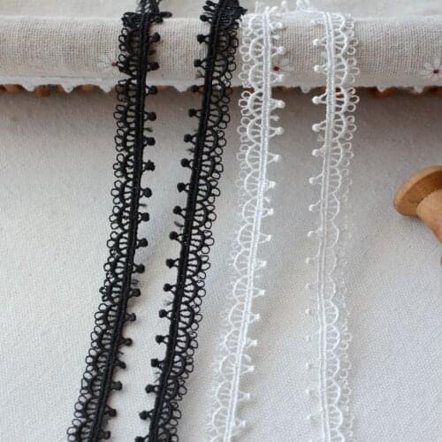 3 Meters/lot 3 Colors Lace Trim Water Soluble Lace Ribbon DIY Garment Accessories Embroidery Fabric Lace Trimming