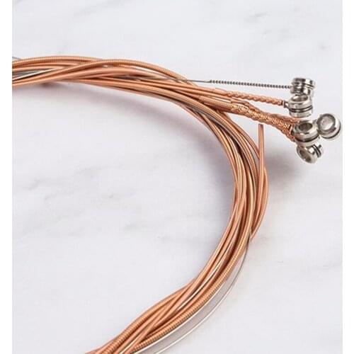 Red Copper Guitar 6 String Offers a Warm Bright and Well-Balanced Acoustic Tone for Folk Classical Acoustic Guitar Accessories