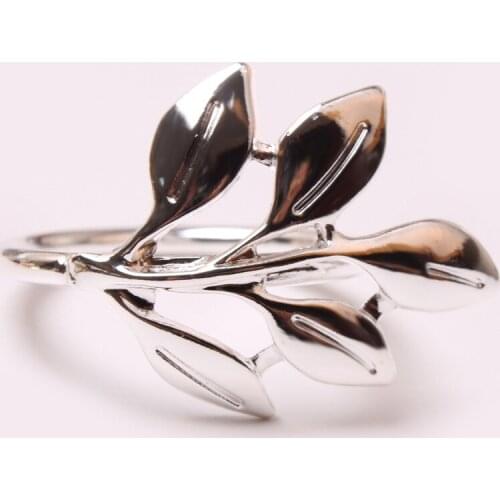 8PCS/metal napkin ring alloy leaf shape napkin ring table decoration napkin holder party table napkin ring