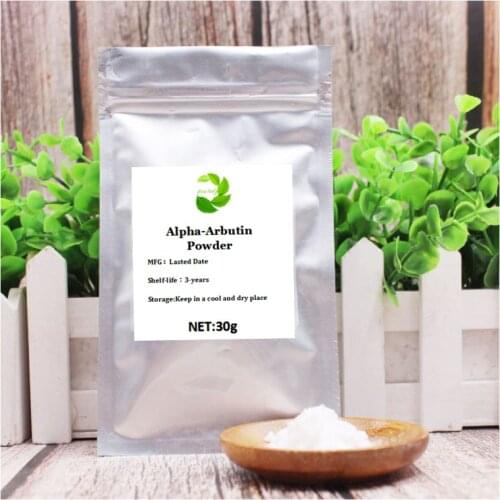 99% Alpha α-Arbutin Powder for Skin Whitening Supplement Anti-Wrinkle Spot Removing Cosmetics Antioxidant