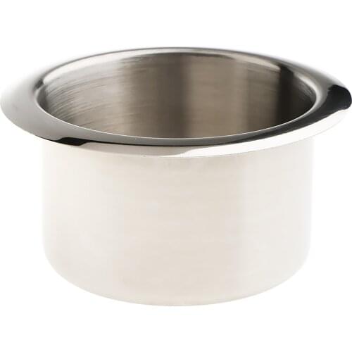 1 Pcs 55mm*84mm Water Bottle Holder Cup Drink Holder For Boat Car Truck Camper RV Etc Stainless Steel Polished Sliver