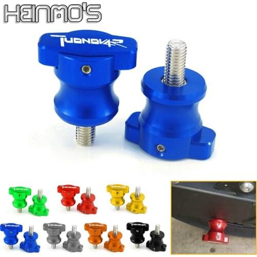 For Aprilia TUONO V4R 2011-2017 Swingarm Spools Slider Swing Stand Screws Motorcycle Support Stand Screws Aluminum Accessories