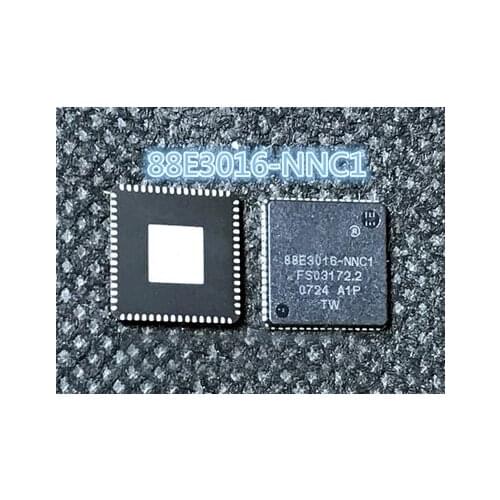 5-10pcs New 88E3016-NNC1 QFN-64 Ethernet transceiver chip