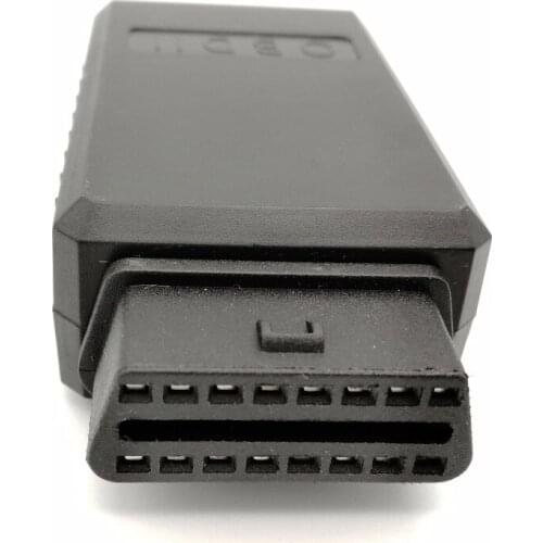 OBD Female Connector with Enclosure, 90 Degree OBD Female Cover Plug