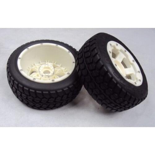 Baja 5T rear highway-road wheel set with nylon super star wheel for terminator 95061
