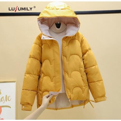 Женские парки с капюшоном Lusumily China At AliExpress