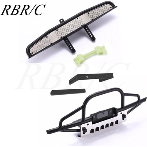RBR/C Simulation 1/10 Off-Road Climbing RC Remote Control Car Metal Front And Rear Bumpers Can Be Installed With Winch R762-763