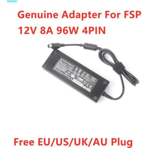 Genuine Delta ADP-96W 12V 8A 96W 4PIN DPS-90FB A AC Power Supply Adapter For QNAP TS-419P II NAS Qnap TS-419P Power Charger