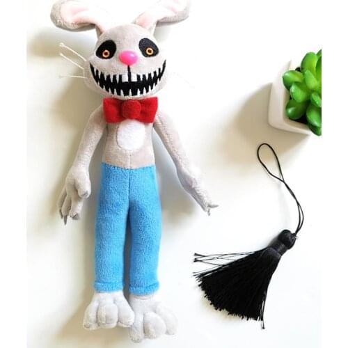 Plush Scary Bunny Doll Soft Plush Pillow Halloween Gift For Children Baby Kids Halloween Decoration Gifts Home Decoration