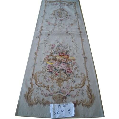 Aubusson wool carpet handwoven wool for carpets living room to fake something antique