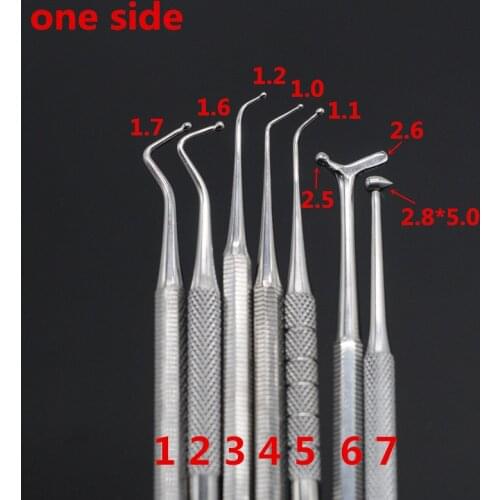 Dental Composite Filling Instrument Double Ends Spatula Amalgam Stainless Steel Dentistry Clinic Equipment