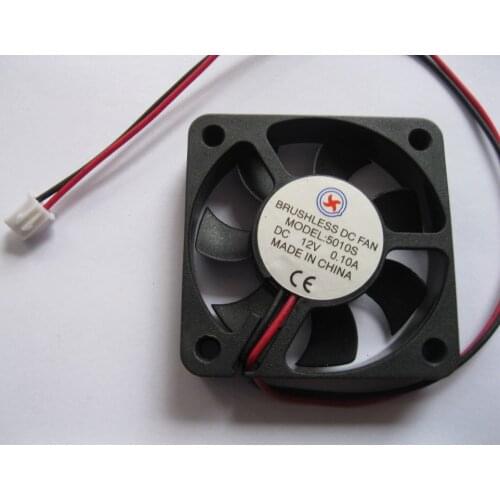 1 pcs Brushless DC Cooling Fan 7 Blade 12V 5010S 50x50x10mm