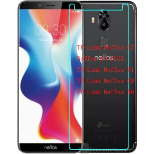 2PCS For TP-Link Neffos C7 C5 PLUS P1 C9 X9 Tempered Glass 9H Premium Safety Protective Glass Film On TP Link C 7 TP910A TP910C