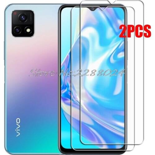 2PCS FOR Vivo Y31s 5G High HD Tempered Glass Protective On V2054A Screen Protector Film