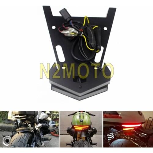 2014-2019 LED Intergated Taillight Turn Signal Fender Eliminator Kit Cafe Racer Tail Tidy Fender Bracket for BMW R NINE T R9T