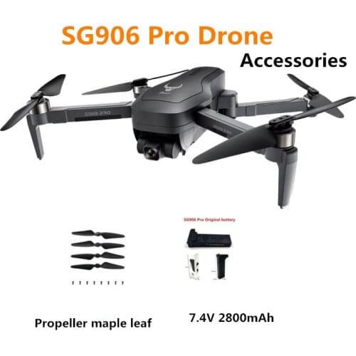 SG906 Pro Drone Battery 7.4V 2800mAh/Propeller Blade / SG906 Pro Drone Spare Parts Original Accessories