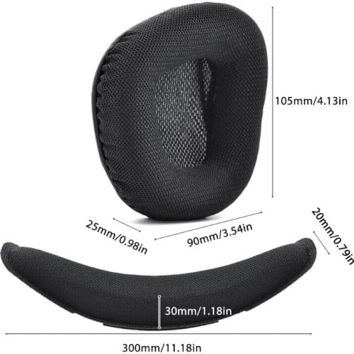 Ear Pads Ear Cushions Earphone Replacement for Corsair VOID PRO Gaming Headphone Q81F