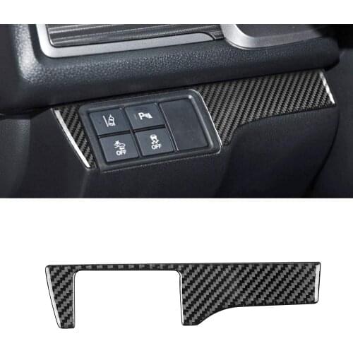 Automotive Interior Headlight Switch Button Panel Frame Cover Trim Protector for Honda Civic 2016 2017 2018 2019 2020