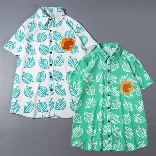 Animal Crossing T Shirt Tom Nook Cosplay Shirt Costume Men Women Short Sleeve Tops 2021 Cos Set Party Costumes Decor