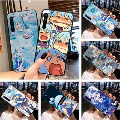 Konosuba aqua Phone Case For OPPO Realme 6 Pro XT Realme C3 5 Pro C2 RENO2-Z A11X