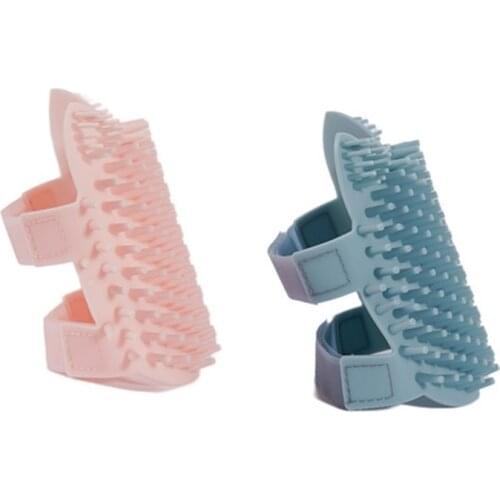 Cat Massage Device cat scratching toy pet dog cat bathing brush cat scratching plate Hair Removal Comb Pet Grooming Supplies