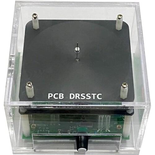 Mini Bluetooth Music Tesla Coil Scientific Experiment Tool Educational Toy with 24V2A Power Supply - US Plug