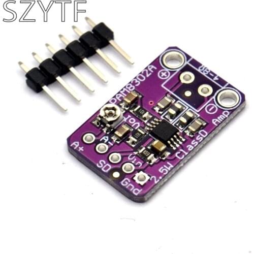 PAM8302 2.5 W single channel class D audio power amplifier module development board module