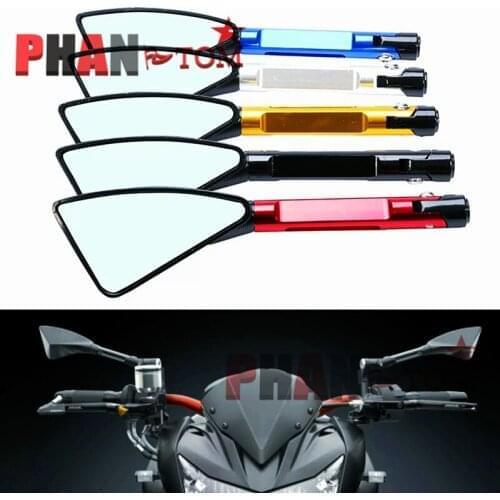 Motorcycle CNC Aluminum Rear View Rearview Mirrors Side Mirror For YAMAHA MT07 MT09 MT-07 For Kawasaki Z900 Z900RS Z800 Z1000