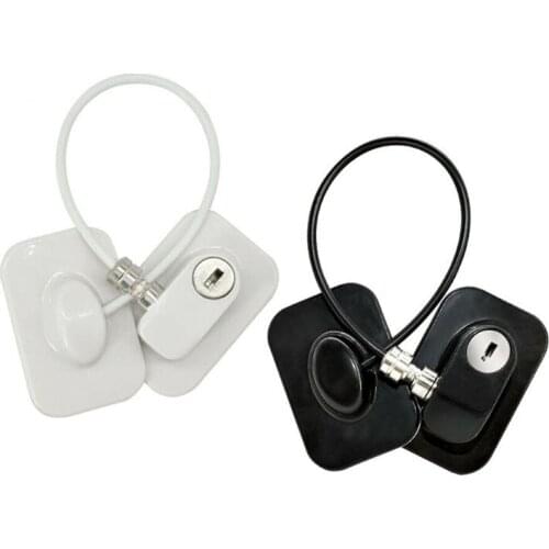 Non Drilling Refrigerator Door Children Baby Safety Self Adhesive Window Lock For Refrigerator Lock For Cabinet Lock