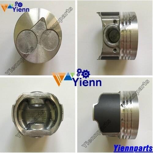 D722 D722-EB D722-E4B-BC-6 Piston With Pin And Clips For Kubota Engine Bobcat 316 319 418 Excavator Repair Parts