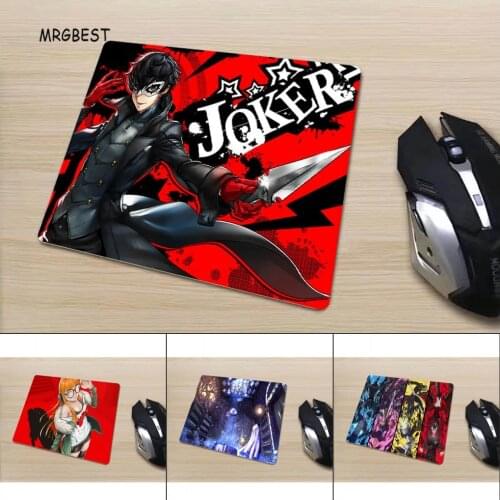 MRGBEST New Anime Persona Anime Small Mouse Pad Square Rubber Desk-mat High Quality for Office or Home Mause Pad Big Discount
