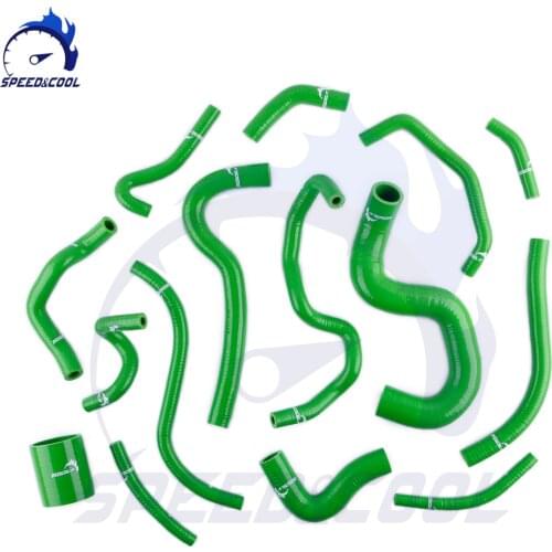 Silicone Radiator Crankcase Breather Tube Pipe Hose Kit For Toyota Celica GT4 ST205 1994 1995 1996 1997 1998 1999