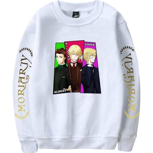 Moriarty the Patriot Sweatshirts Oversize Long Sleeve O Neck Loose Pullovers Womens Tops