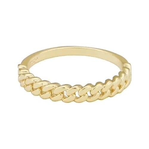 Creative Gold Color Twisted Rings for Women Men Alloy Ring Statement Minimalist Jewelry Anniversary Best Gift Bijoux Femmes