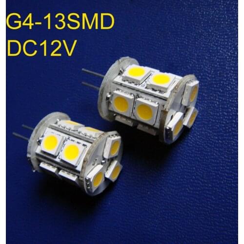 High quality DC12V 5050 led G4 Crystal lights G4 Led decorative light 12Vdc G4 led bulb GU4 LED lights free shipping 5pcs/lot