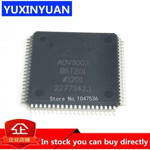 1PCS ADV3002BSTZ01 ADV3002BSTZ ADV3002 QFP video chip QFP-80 LCD CHIP