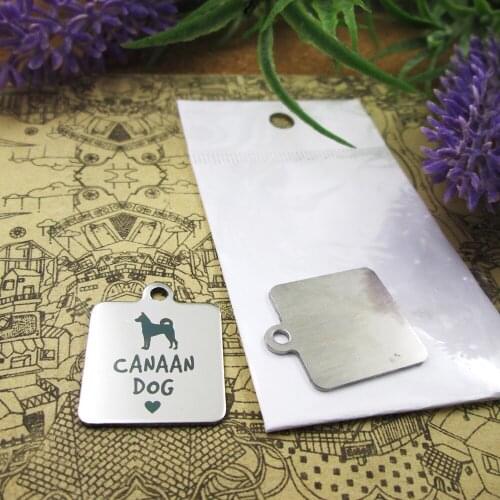 10pcs--"Canaan "dog lover stainless steel charms more style for choosing DIY Charms pendants for necklace