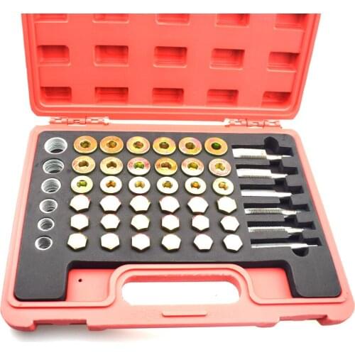 114 pieces Thread Repair Oil Pan and Gearbox Drain Plug For Car Motorcycle M13 M15 M17 M20 M22