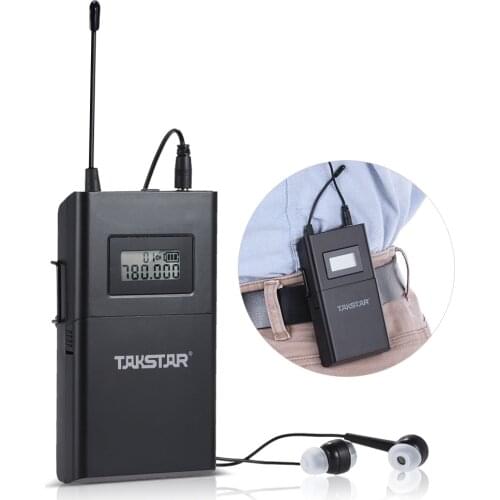 Takstar WPM-200 UHF Wireless Monitor System 50m Transmission Distance In-Ear Stereo Headphones Headset Transmitter Receiver