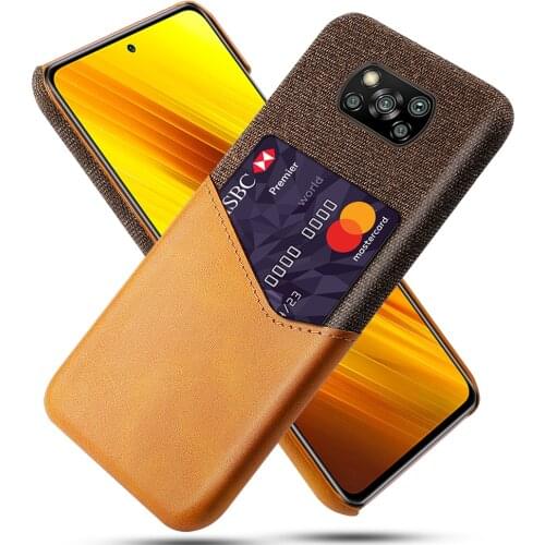Business Case For Xiaomi Poco X3 NFC X2 F2 F1 Funda Card Slots Cover PU Leather Case For Xiaomi Poco X3 NFC F2 Pro X2 F1Coque