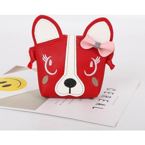 Cartoon Pattern Childrens Shoulder Messenger Bag Soft PU Leather Cute Baby Girls Crossbody Bags Lovely Kids Coin Purse Handbags