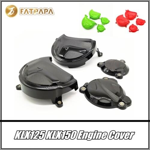 FOR KAWASAKI KLX125 KLX150 Motorcycle Accessories Parts Engine Protection Guard Cover