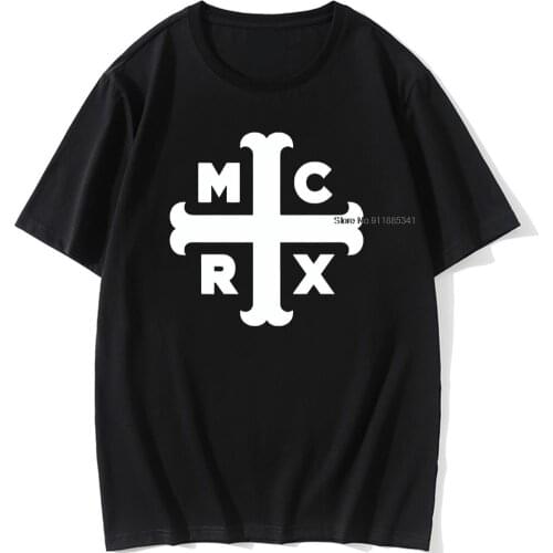 Summer Men 100% Cotton Homme Oversized Short Sleeve Fitness T-Shirts Mcrx Wappen Romance T Shirt Fisher T Shirts Black Top Tee