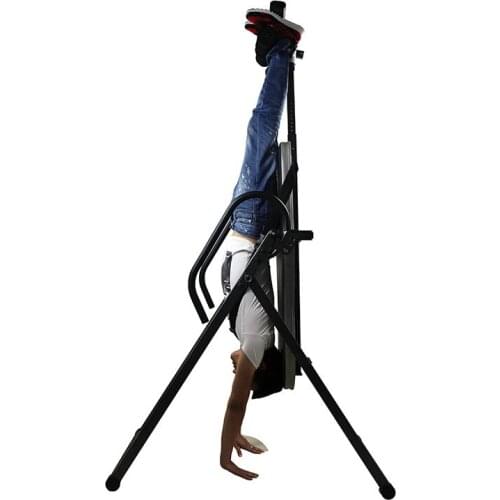 Inverted Machine Chiropractic Back Stretcher with Adjustable Protective Belt, Yoga Auxiliary Fitness Equipment