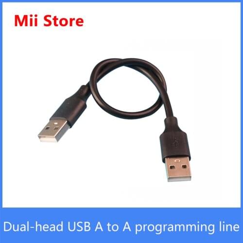 Programming cable Dual-head USB A to A for Raspberry Pi CM4_Tiny expansion board Anti-interference